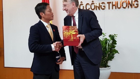 Bernd Lange und Vietnams Handelsminister