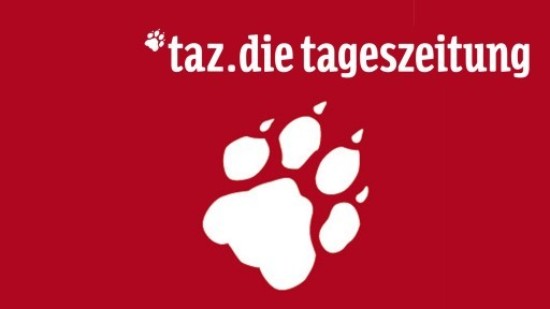 Das Logo der Tageszeitung TAZ