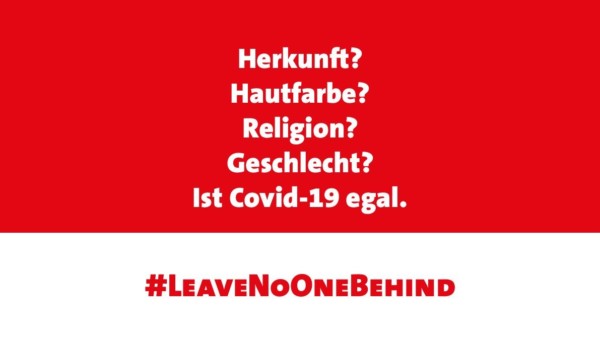 Sharepic Leave No One Behind der SPD Europaabgeordneten